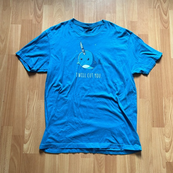 Teeturtle narwhal kawaii graphic teee - Picture 3 of 5